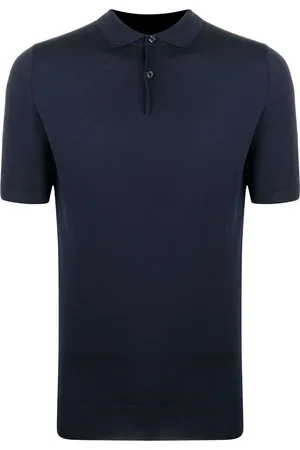 JOHN SMEDLEY Fein gestricktes Poloshirt