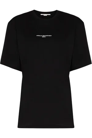 Stella McCartney T-Shirt mit Logo-Print