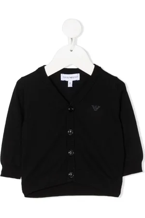 Emporio Armani Cardigan mit gerippten Details