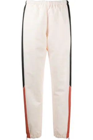 Marine Serre Hose mit Kontrasteinsätzen