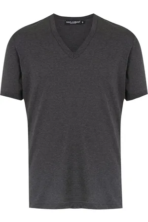 Dolce & Gabbana T-Shirt mit V-Ausschnitt