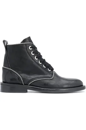 Zadig & Voltaire Schnürstiefel mit Nieten