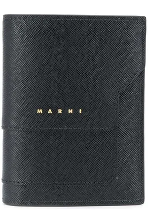 Marni Portemonnaie mit Logo-Print
