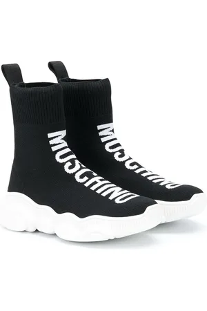 Moschino Sock-Sneakers mit Logo-Print