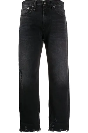 R13 Klassische Cropped-Jeans
