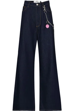 Natasha Zinko Weite Jeans mit hohem Bund