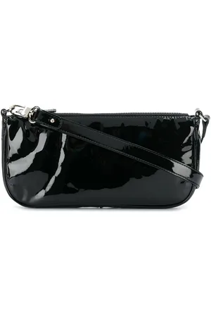 By Far Schultertasche aus Lackleder