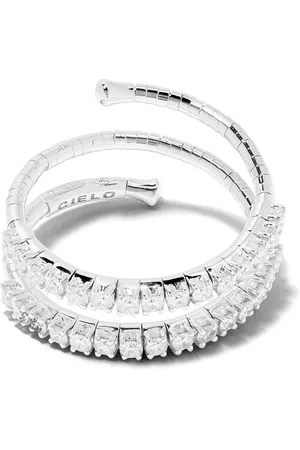 Mattia Cielo 18kt Weißgoldring mit Diamanten