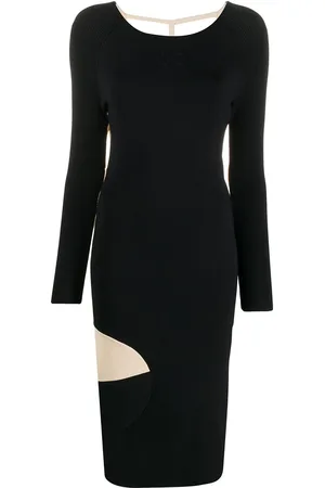 OFF-WHITE Geripptes Kleid