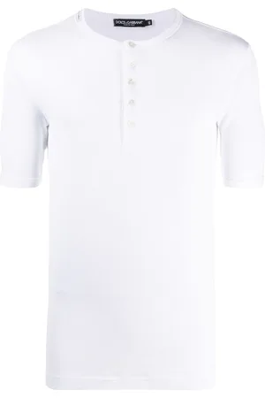 Dolce & Gabbana Poloshirt mit Rundhalsausschnitt