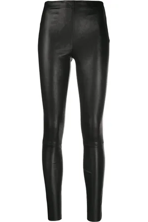ALICE+OLIVIA Leggings aus Lammleder