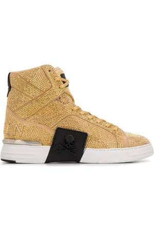 Philipp Plein High-Top-Sneakers mit Nieten