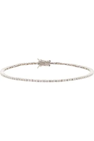 Mateo 18kt Weißgoldarmband mit Diamanten