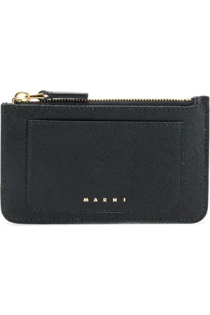 Marni Kartenetui mit Logo-Print