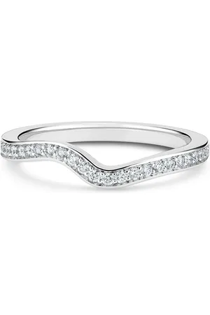 De Beers Caress Platinring mit Diamant