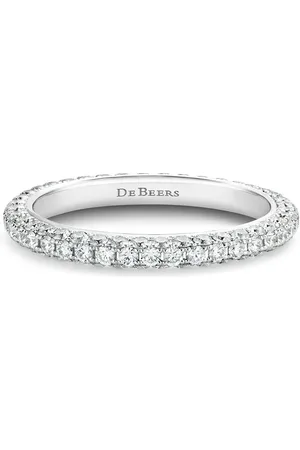 De Beers 18kt DB Darling Weißgoldring mit Diamant