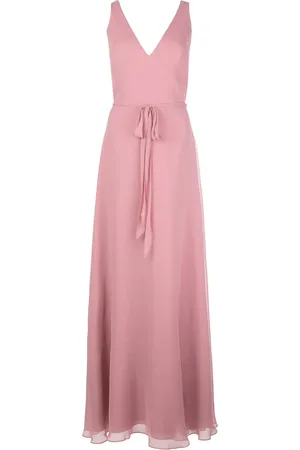 Marchesa Notte Robe mit V-Ausschnitt