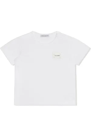 Dolce & Gabbana T-Shirt mit Logo-Schild