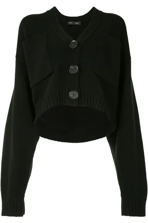 Proenza Schouler Cropped-Cardigan mit V-Ausschnitt