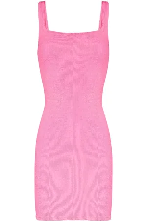 Hunza G Kleid mit schmalem Schnitt