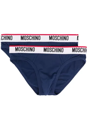 Moschino Slip mit Logo-Bund