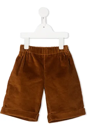 LA STUPENDERIA Knielange Cord-Shorts