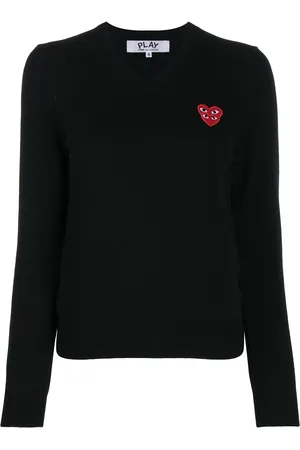 Comme des Garçons Oberteil mit V-Ausschnitt