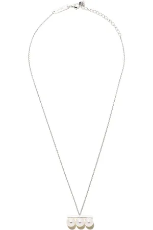 Tasaki 18kt Weißgoldhalskette mit Diamanten