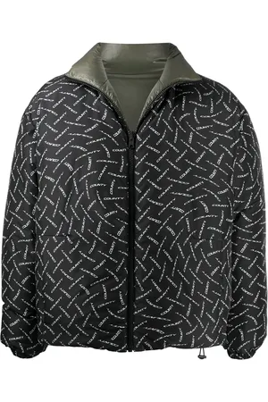 MARCELO BURLON Gefütterte Jacke mit "County"-Print