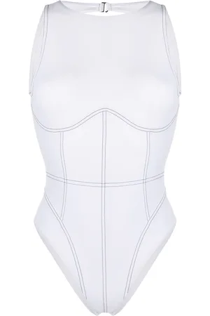 Noire Swimwear Rückenfreier Badeanzug