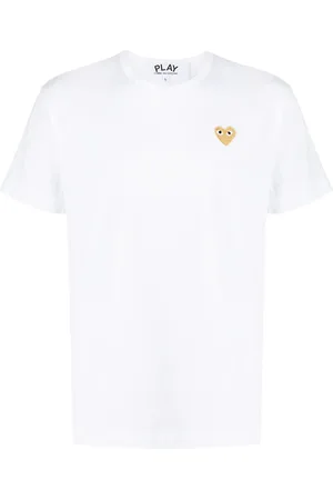 Comme des Garçons T-Shirt mit Logo-Stickerei
