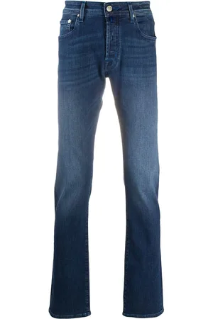 Jacob Cohen Halbhohe Jeans mit geradem Bein