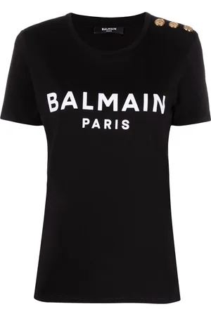 Balmain T-Shirt mit Logo-Print