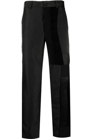 Comme des Garçons Gerade Patchwork-Hose