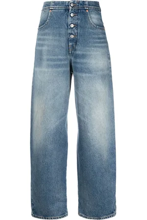 Maison Margiela Taillenhohe Tapered-Jeans