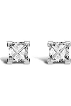 Pragnell 18kt Weißgoldohrringe mit Diamanten