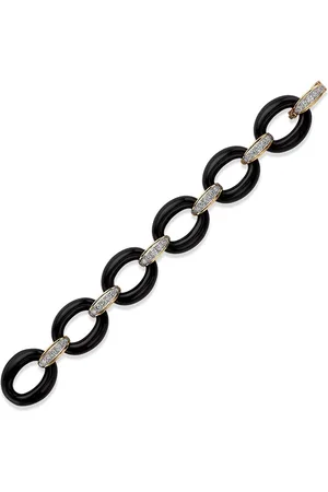 Van cleef 18kt Gelbgoldarmband mit Diamanten