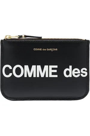 Comme des Garçons Clutch mit Logo-Print