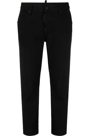 Dsquared2 Cropped-Jeans mit tiefem Bund