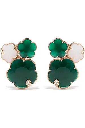 Pasquale Bruni 18kt Rotgoldohrringe mit Diamanten