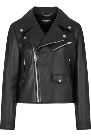 Dolce & Gabbana Bikerjacke aus Leder