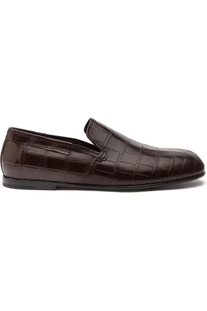 Dolce & Gabbana Loafer mit Kroko-Optik
