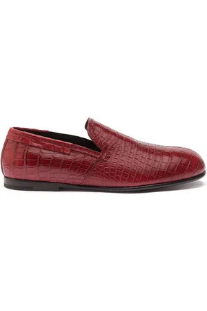 Dolce & Gabbana Loafer mit Kroko-Optik