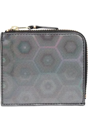 Comme des Garçons Portemonnaie mit geometrischem Print