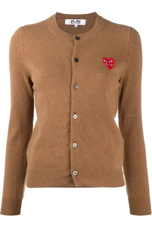 Comme des Garçons Cardigan mit Logo-Stickerei