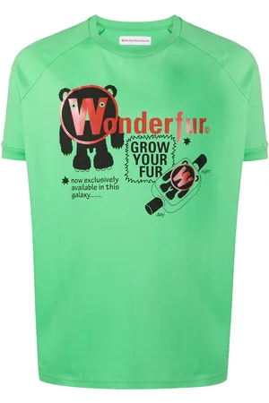 WALTER VAN BEIRENDONCK T-Shirt mit "Wonderful"-Print