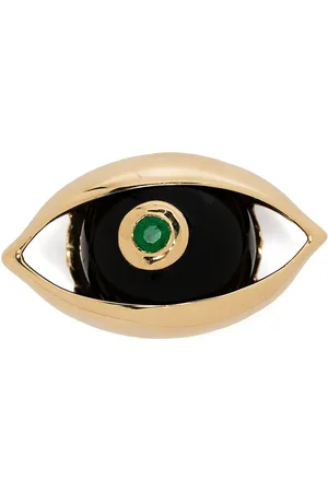 ZEEMOU ZENG 18kt Gelbgoldbrosche mit Diamanten