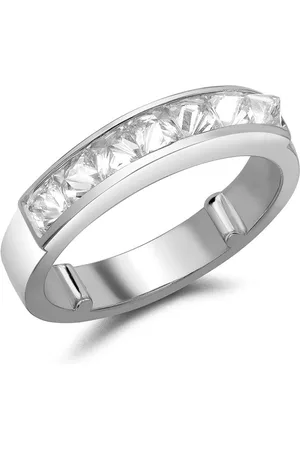 Pragnell 18kt Weißgoldring mit Diamanten