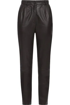 Dolce & Gabbana Hose aus Leder