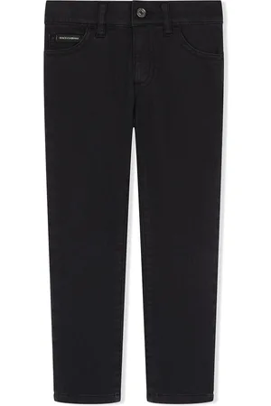 Dolce & Gabbana Skinny-Jeans mit gemalten Streifen